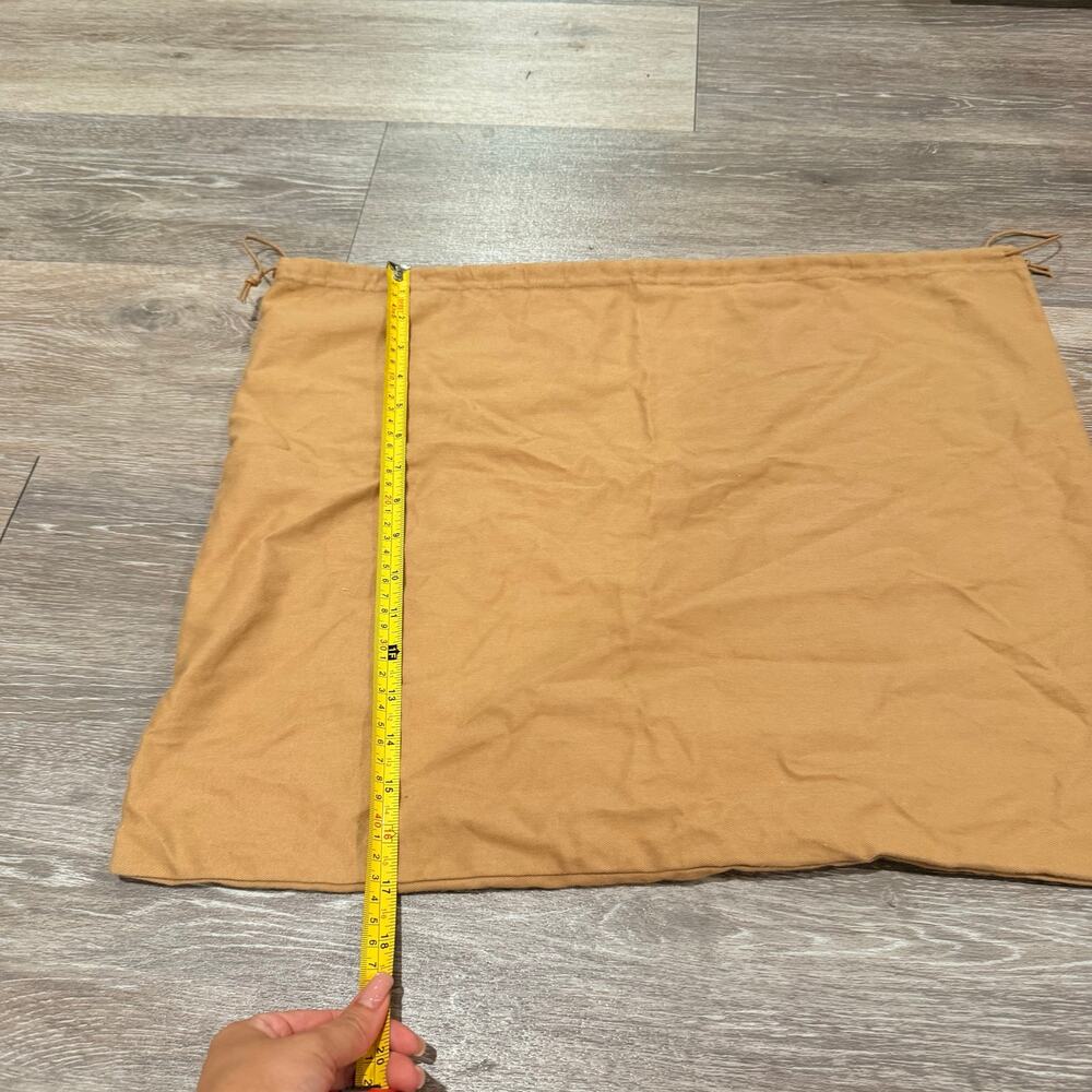 Toteme Beige Caramel Large Oversized Dust Storage Bag - Picture 4 of 5